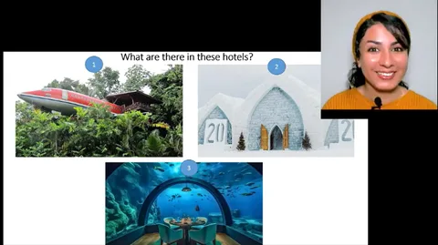 Teaching "there is/are" with Unusual Hotels & a Virtual Tour