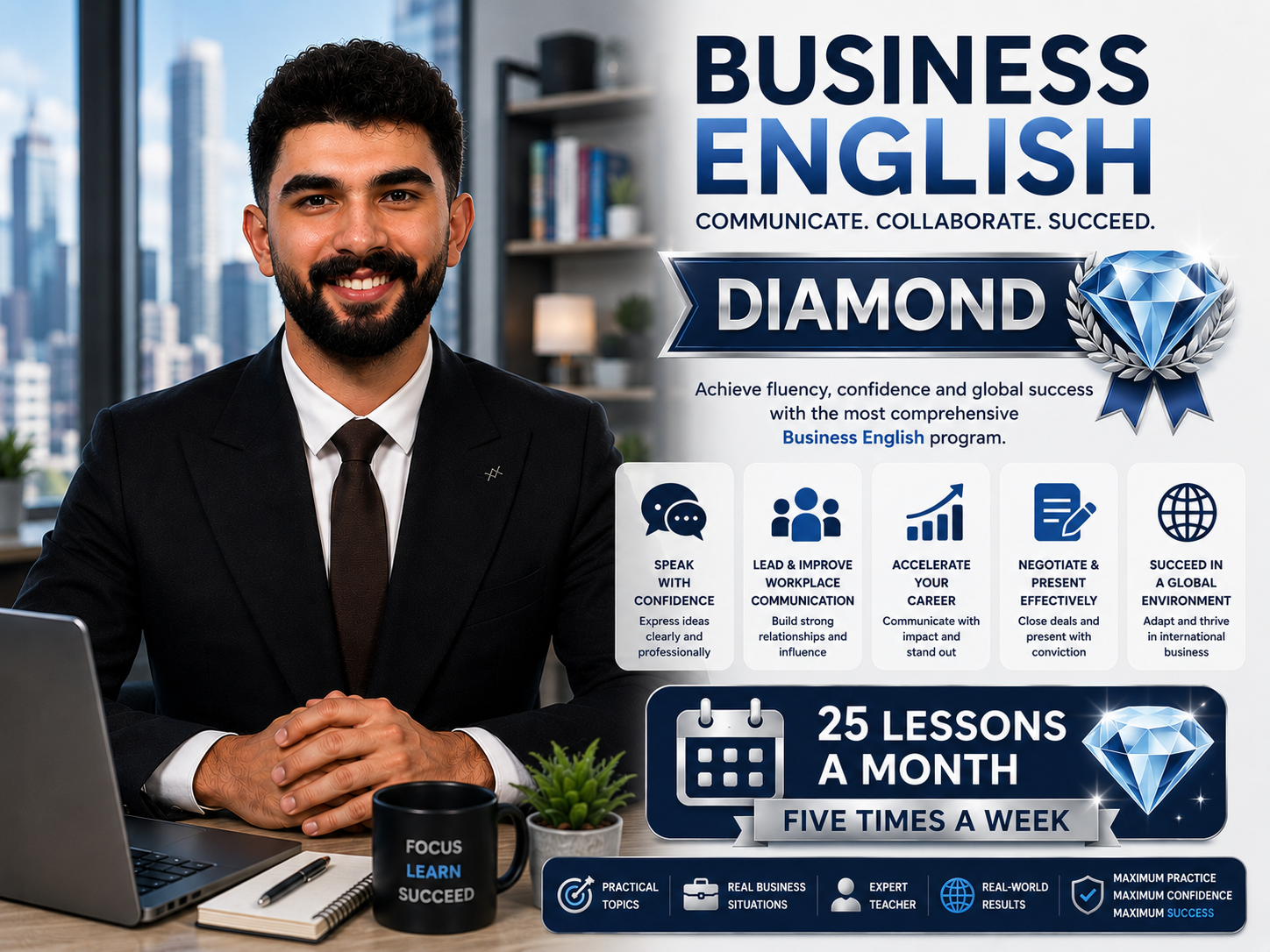 Business English Coaching (Diamond)