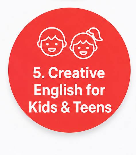 Creative English for Kids & Teens