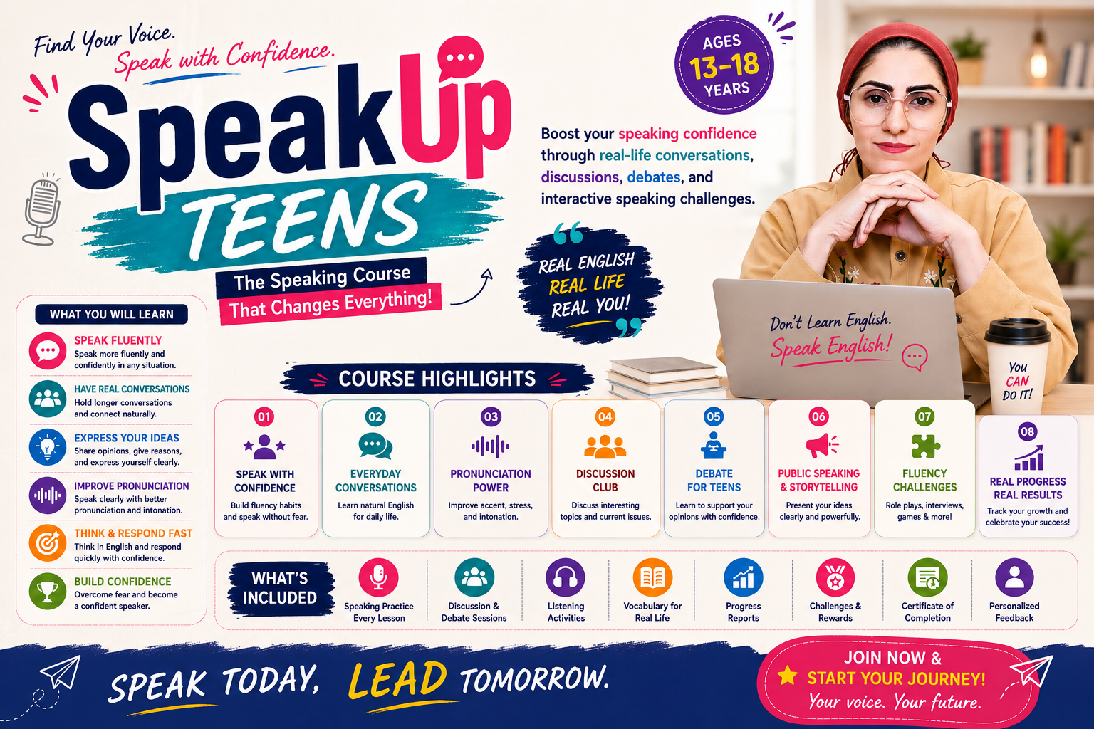 🎤 SpeakUp Teens