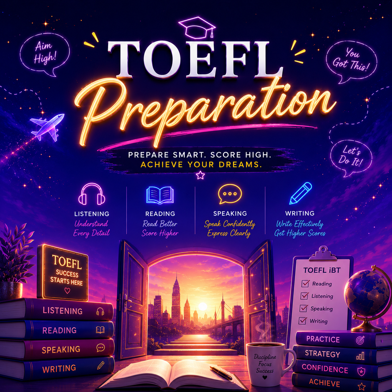 TOEFL preparation