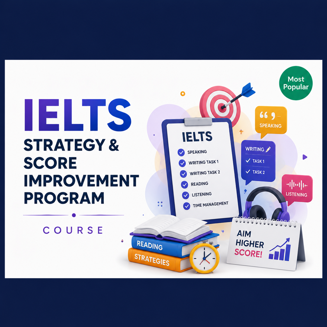 IELTS Strategy & Score Improvement Program