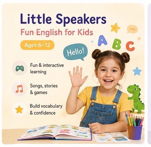 Little Speakers: Fun English for Kids (Ages 6–12)