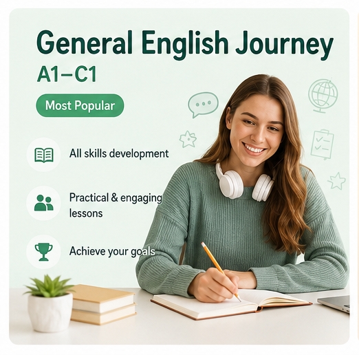 General English Journey (A1–C1)