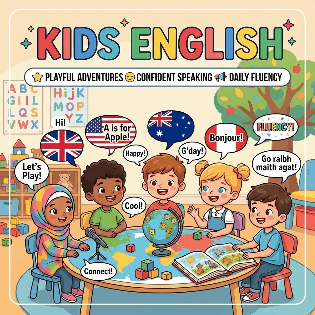 Kids English Adventure: Speak & Play