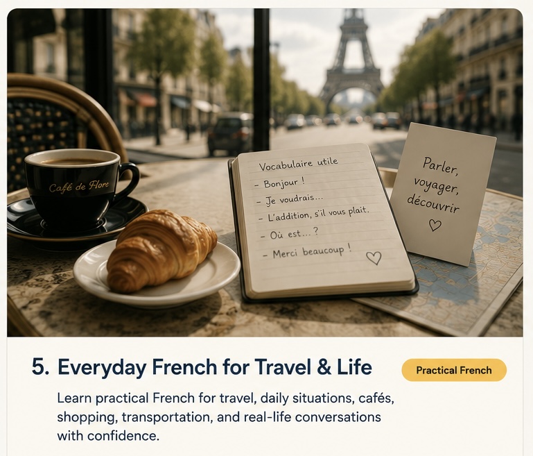 Everyday French for Travel & Life