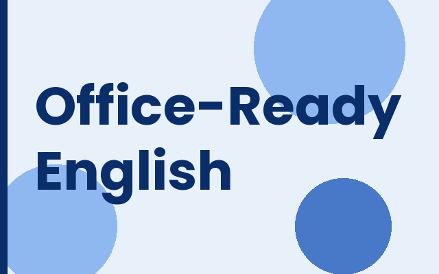 Office-Ready English