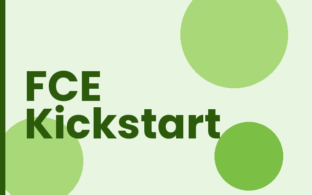 Cambridge B2 First: FCE Kickstart