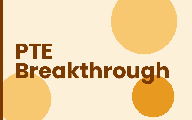 PTE Academic: PTE Breakthrough