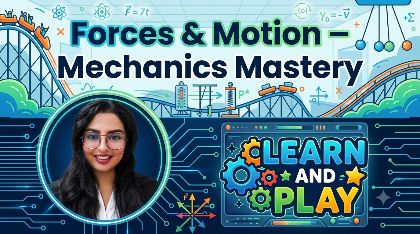 Forces & Motion — Mechanics Mastery