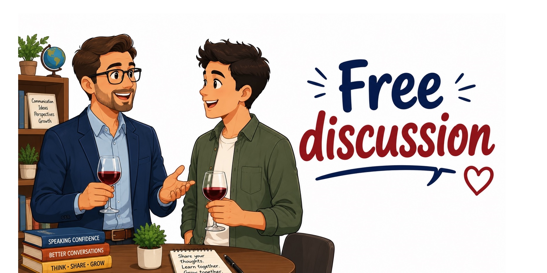 Free discussion classes