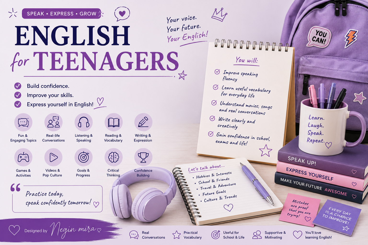 English for Teenagers 🩰🧸