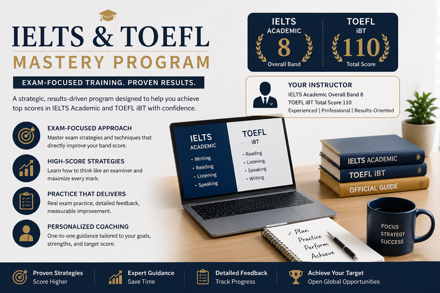 IELTS & TOEFL Mastery Program