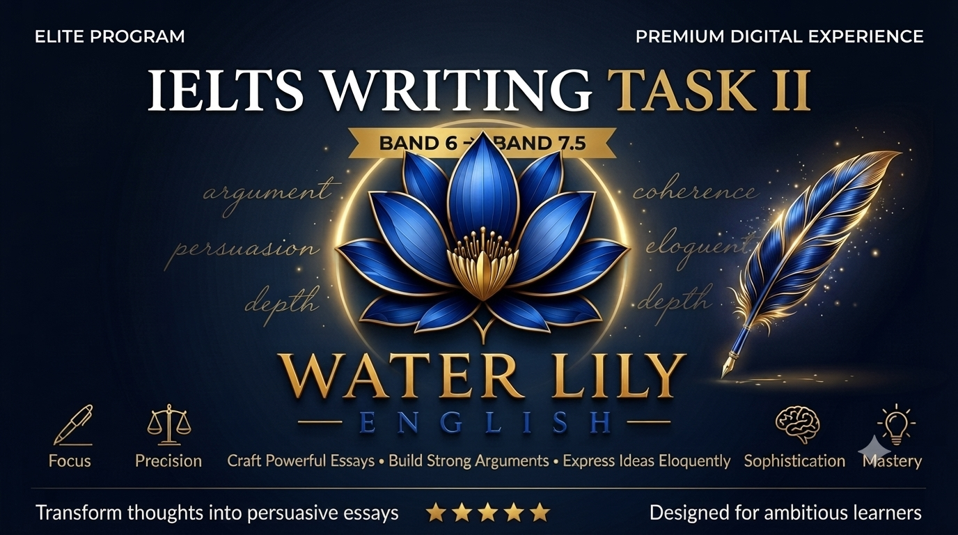IELTS WRITING Task 2 Band 7.5+ 