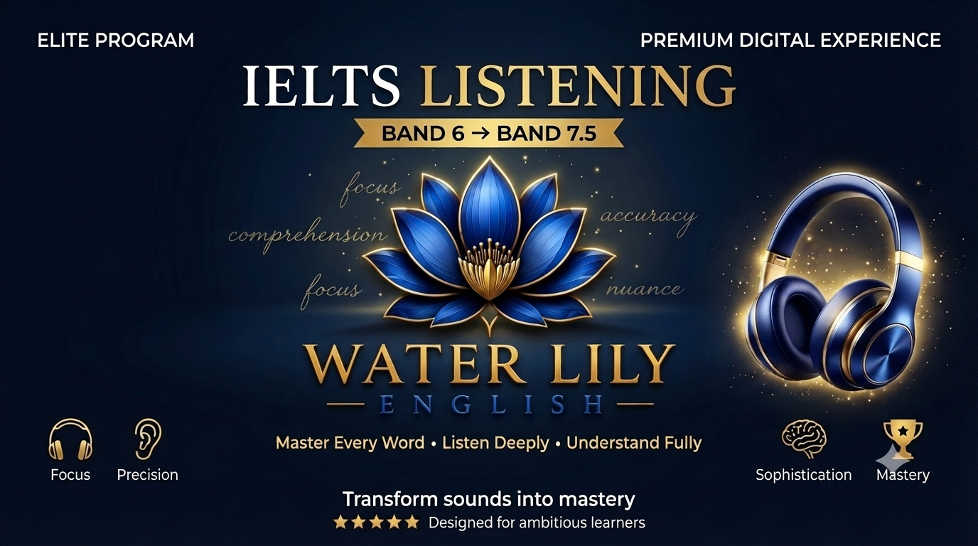 IELTS Listening Band 7.5+
