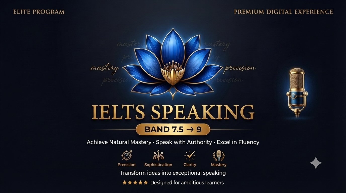 IELTS Speaking band 9