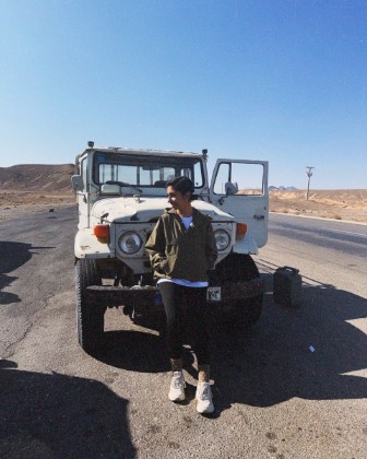 On the road