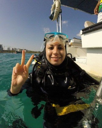 Scuba diving