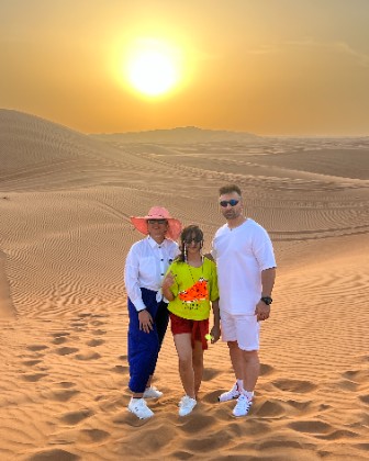 Desert Sunset 