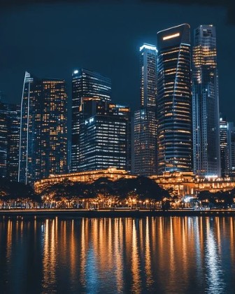 City lights