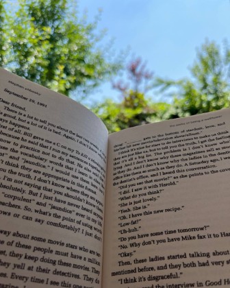 always reading