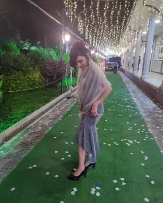 At a wedding