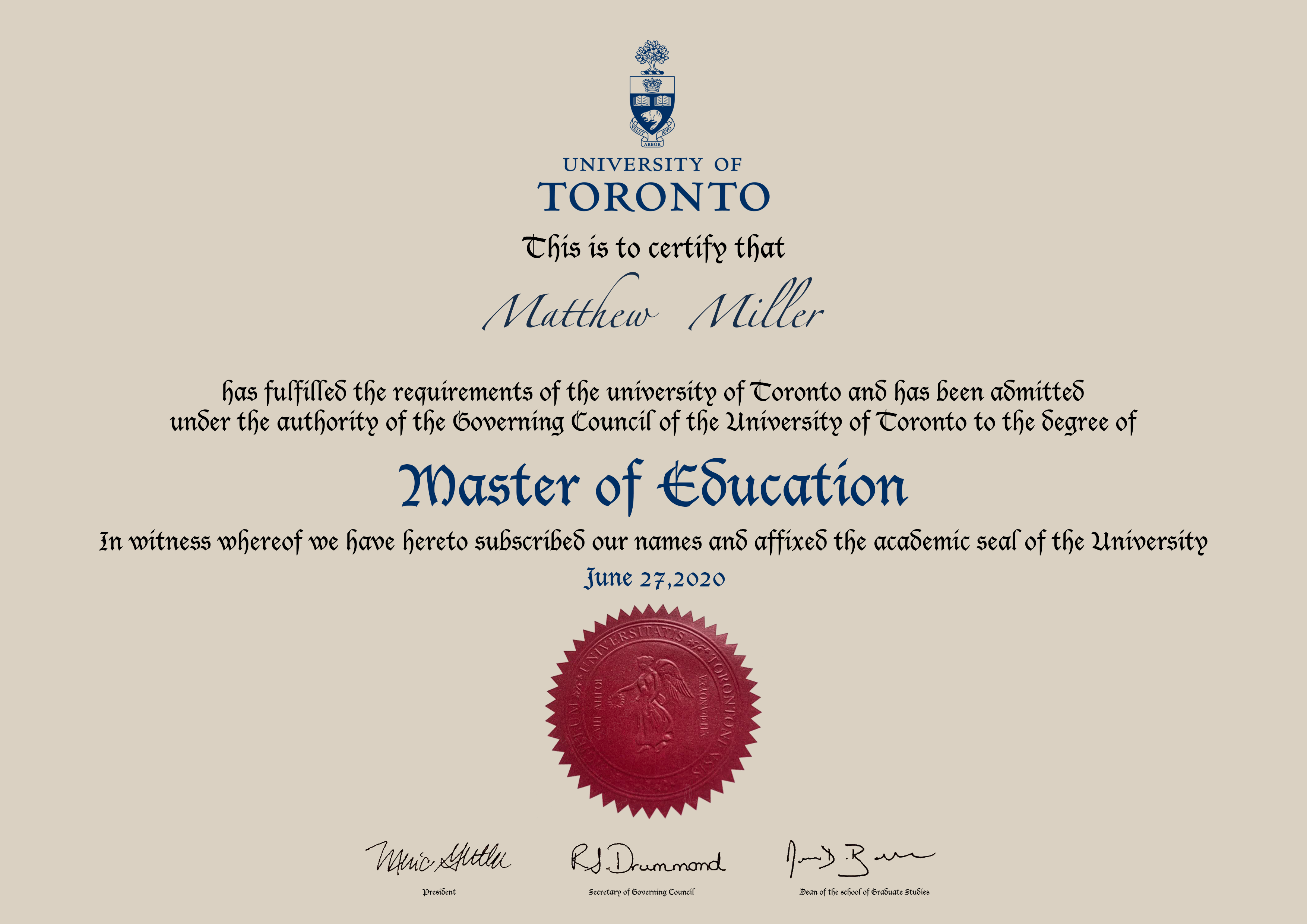 TESOL certificate