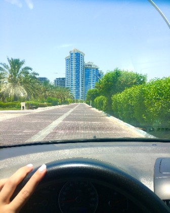On the road