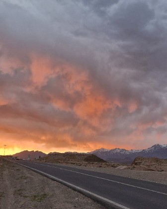 On the road