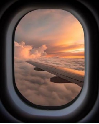 On the flight