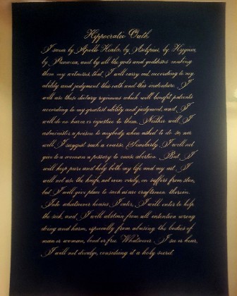 Calligraphy time