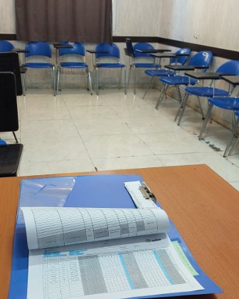 The empty class after final exam🥇